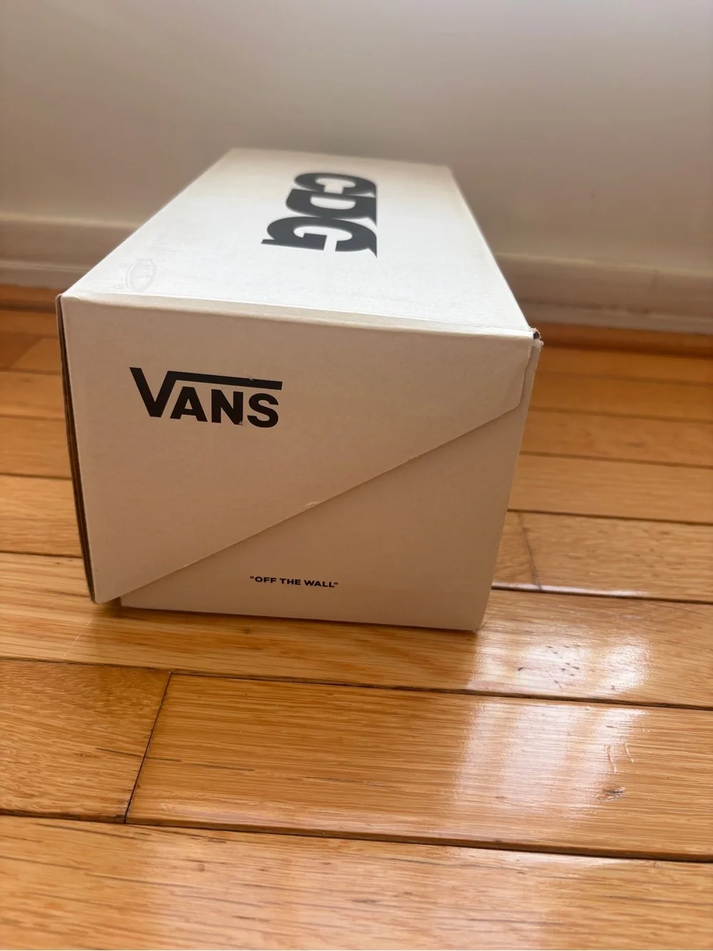 Vans OTW Authentic 44 CDG Comme des Garçons White Black Men 6.5/Women 8 NEW